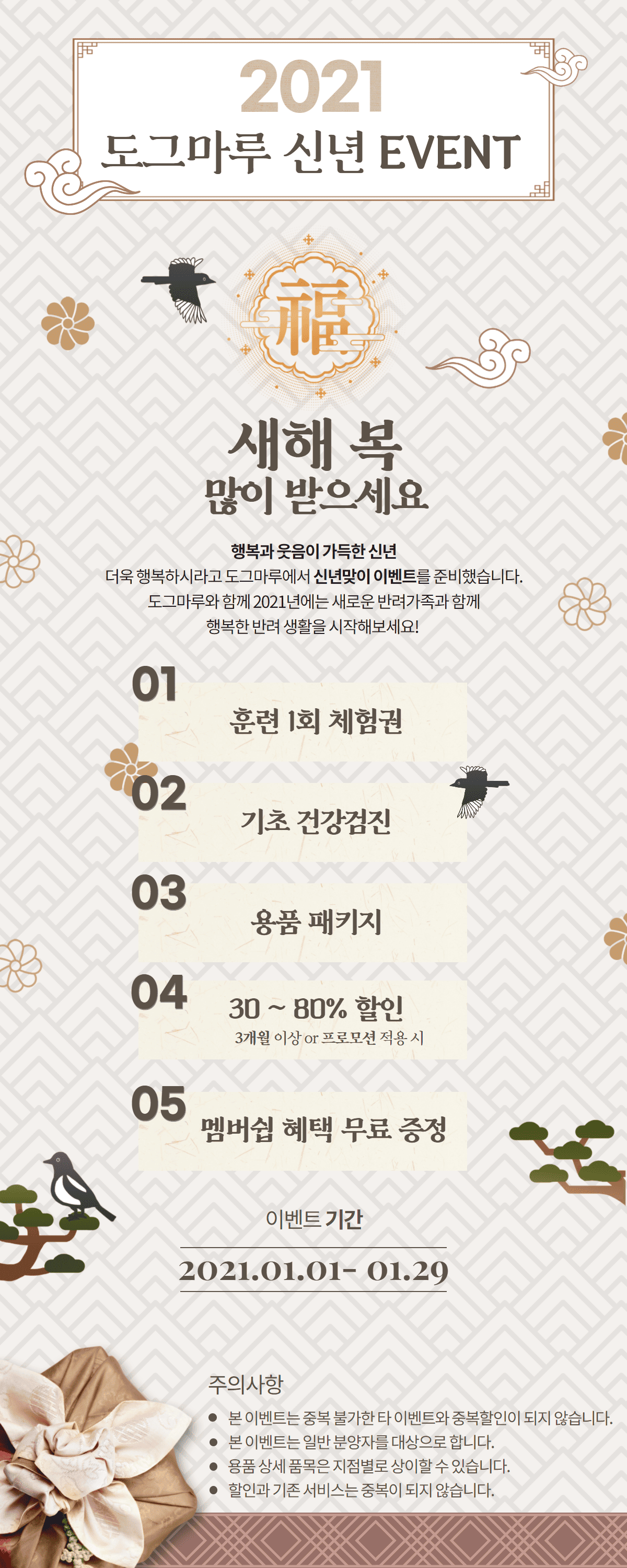 ★ 도그마루 신년 이벤트 ★